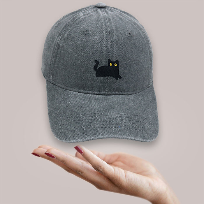 Retro Distressed Men And Women Peaked Cap