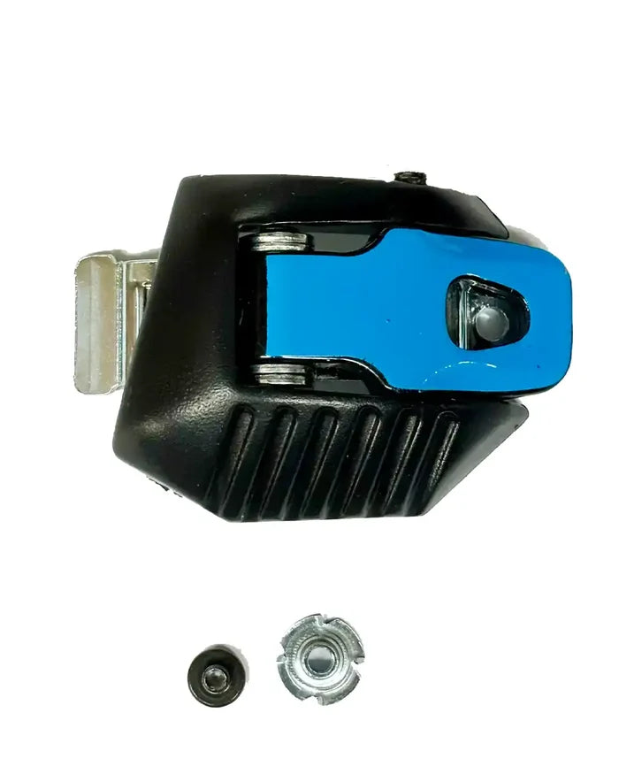 Revolver Lower Left Buckle - Black/Blue
