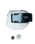 Revolver Lower Left Buckle - White