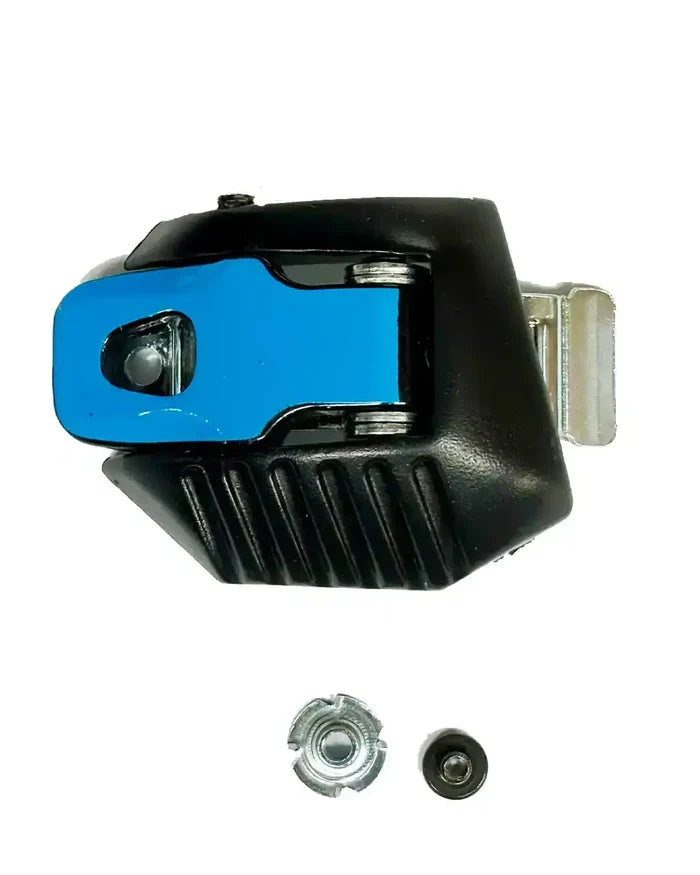 Revolver Lower Right Buckle - Black/Blue