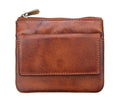 Ridgeback Leather Zip Top Coin Pouch