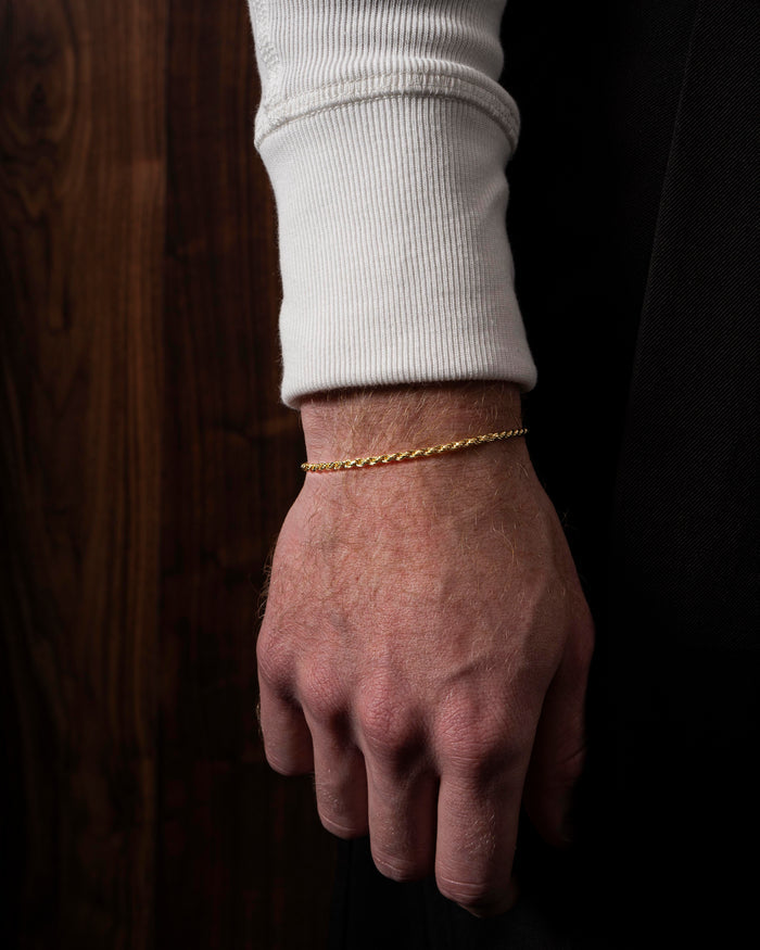 WHYAT Rope Bracelet in gold