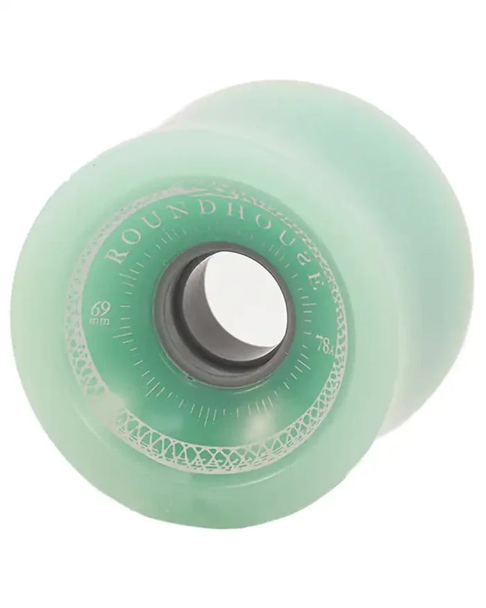 Roundhouse Concave 78A Longboard Wheels - Glass Green