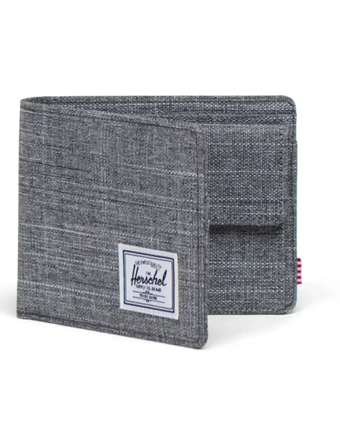Roy Coin Wallet - Raven Crosshatch