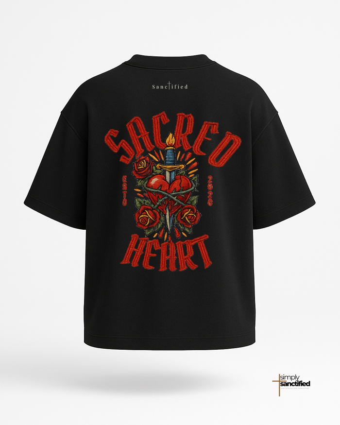 “Sacred Heart” – Oversized T-Shirt