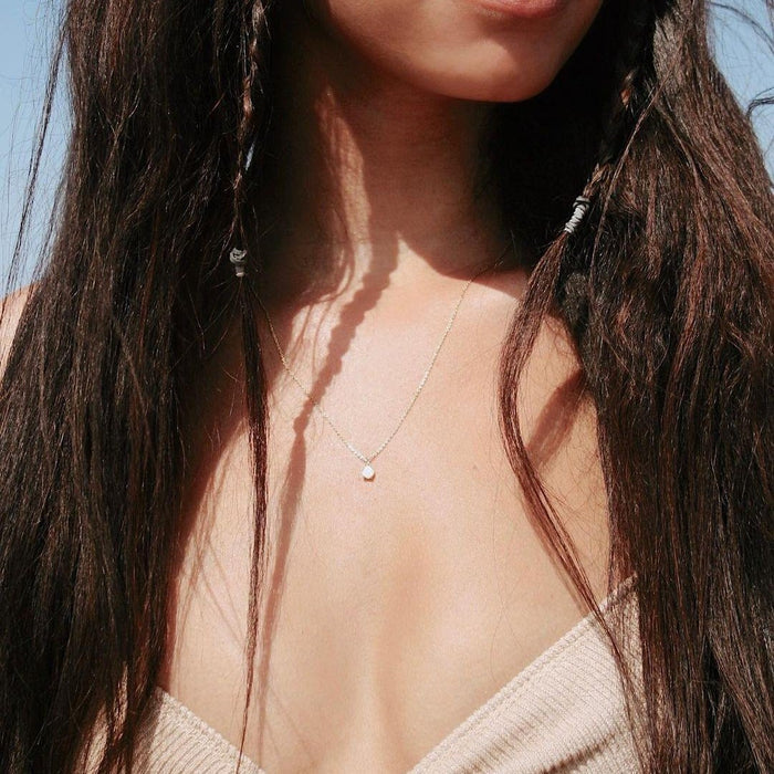 Sardinia Opal Necklace - LLUME Jewelry