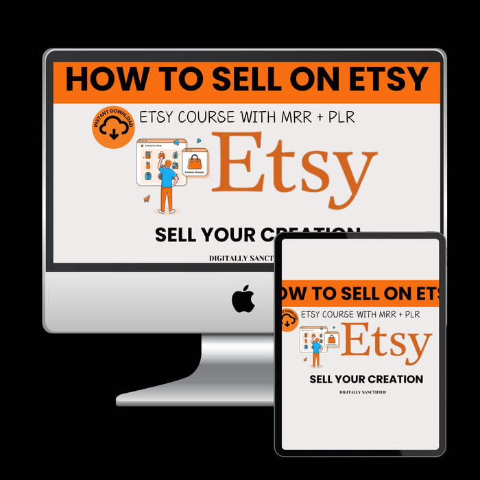 SELL ON ETSY COURSE