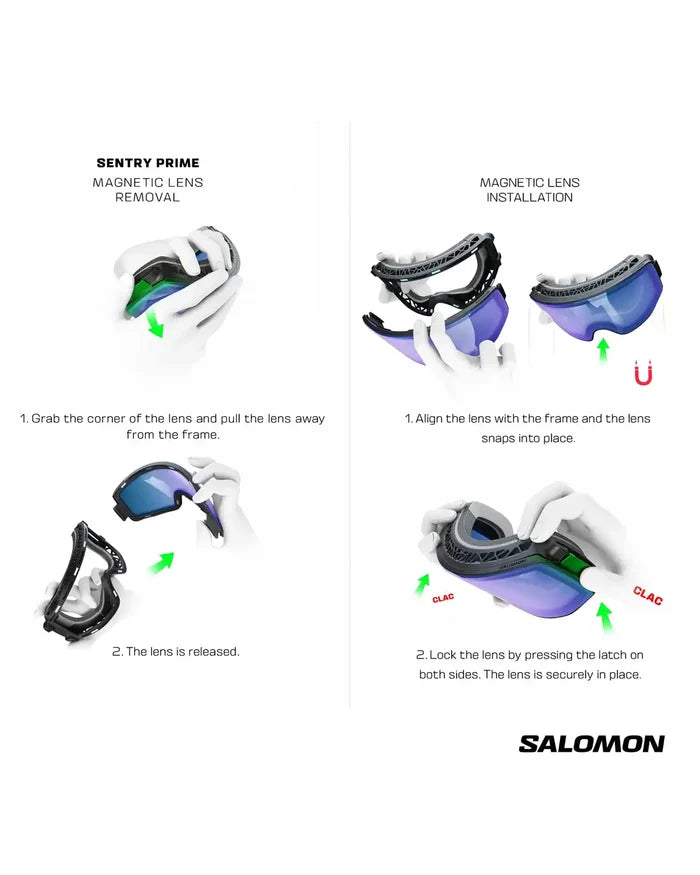 Sentry Prime Sigma Photochromic Goggles - White