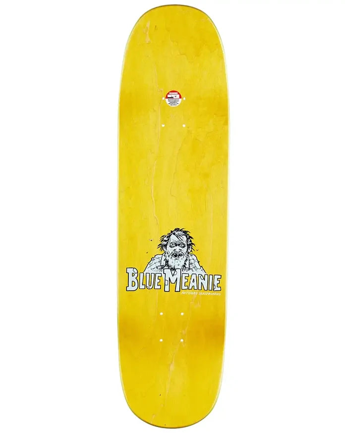 Shaped Egale Skateboard Deck Blue Meanie - 8.75