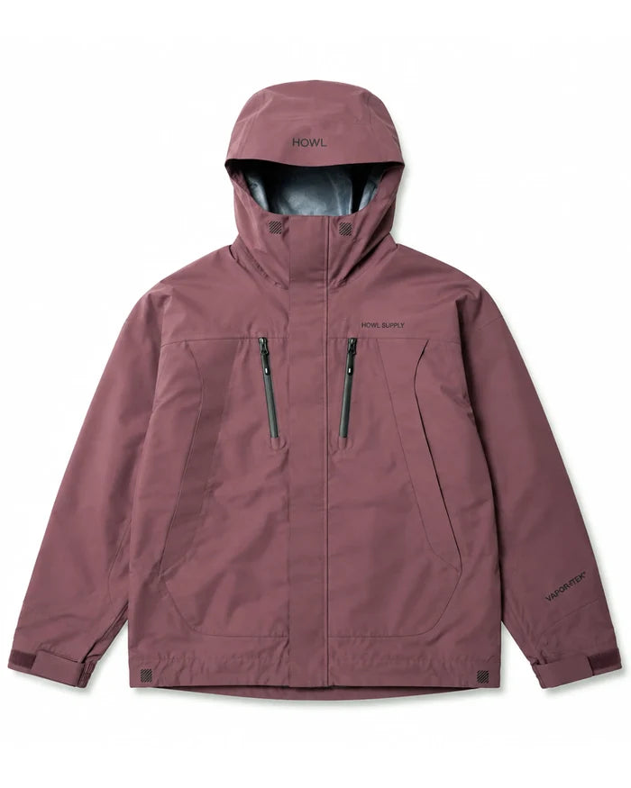 Shell Winter Jacket - Plum