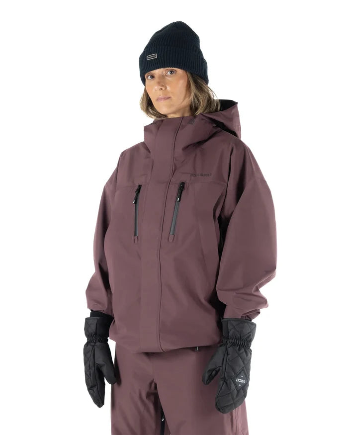 Shell Winter Jacket - Plum