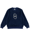 Sherpa Crew Sweatshirt - Navy