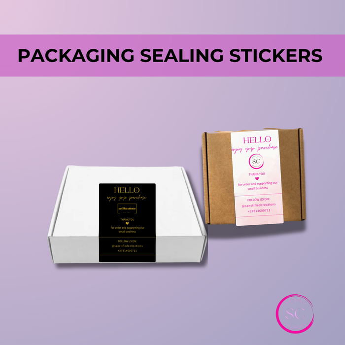 Shipping Box Sealing Stickers – Custom Business Packaging Seals (10)
