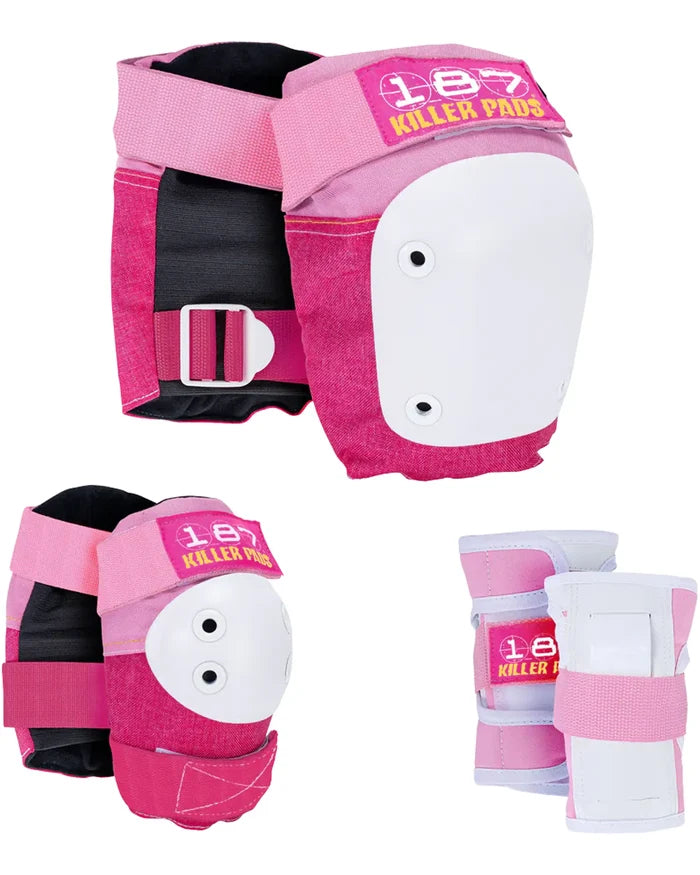 Six Pack Junior Pad Set Protective Gear - Pink