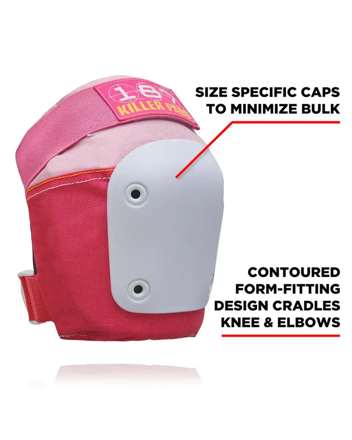 Six Pack Junior Pad Set Protective Gear - Pink