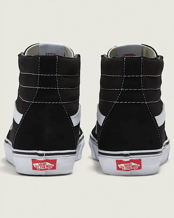 Sk8-Hi Shoes - Black/Black/White