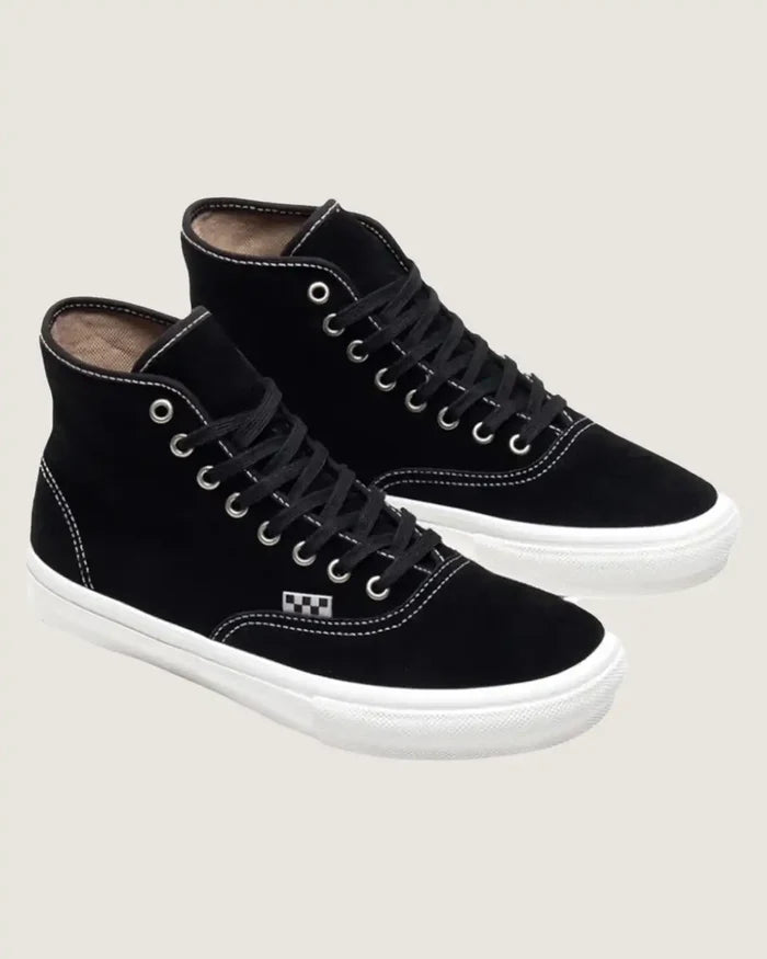 Skate Authentic High Shoes - Black Suede