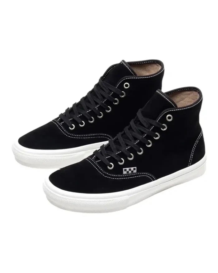 Skate Authentic High Shoes - Black Suede