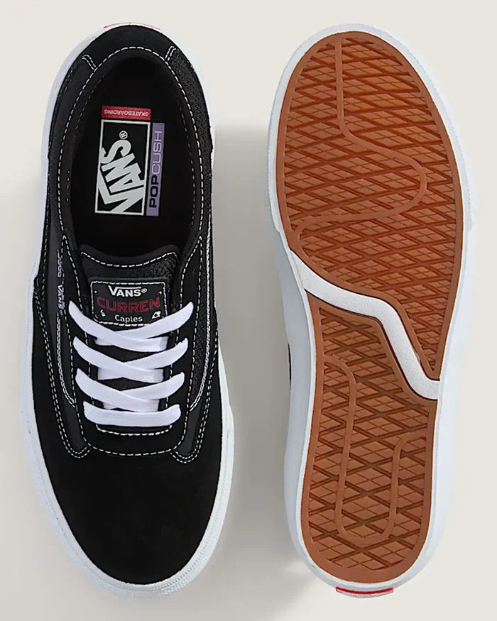 Skate Curren Caples Shoes - Black/White