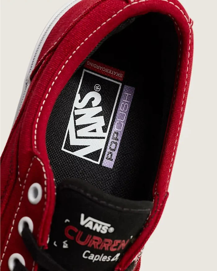 Skate Curren Caples Shoes - Red/White