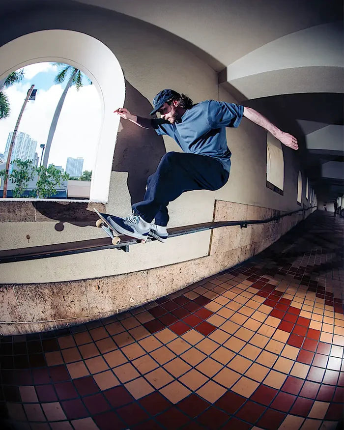 Skate Era Wafflecup Shoes - Navy/Blue Bell
