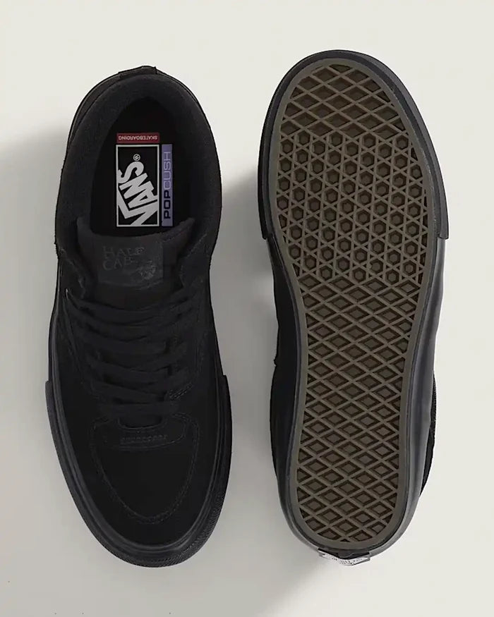 Skate Half Cab Shoes - Black/Black