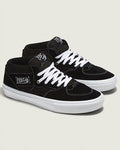 Skate Half Cab Shoes - Black/White