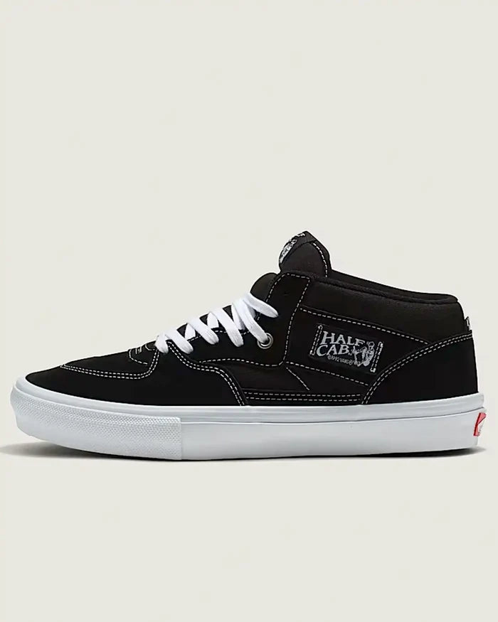 Skate Half Cab Shoes - Black/White