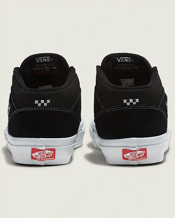 Skate Half Cab Shoes - Black/White
