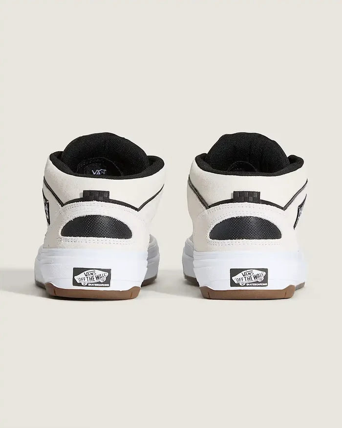 Skate Half Cab Wafflecup Shoes - White/Black