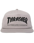 Skate Mag Snapback Hat - Grey/Black
