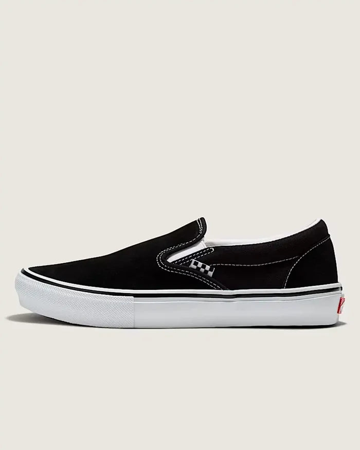 Skate Slip-On Shoes - Black/White