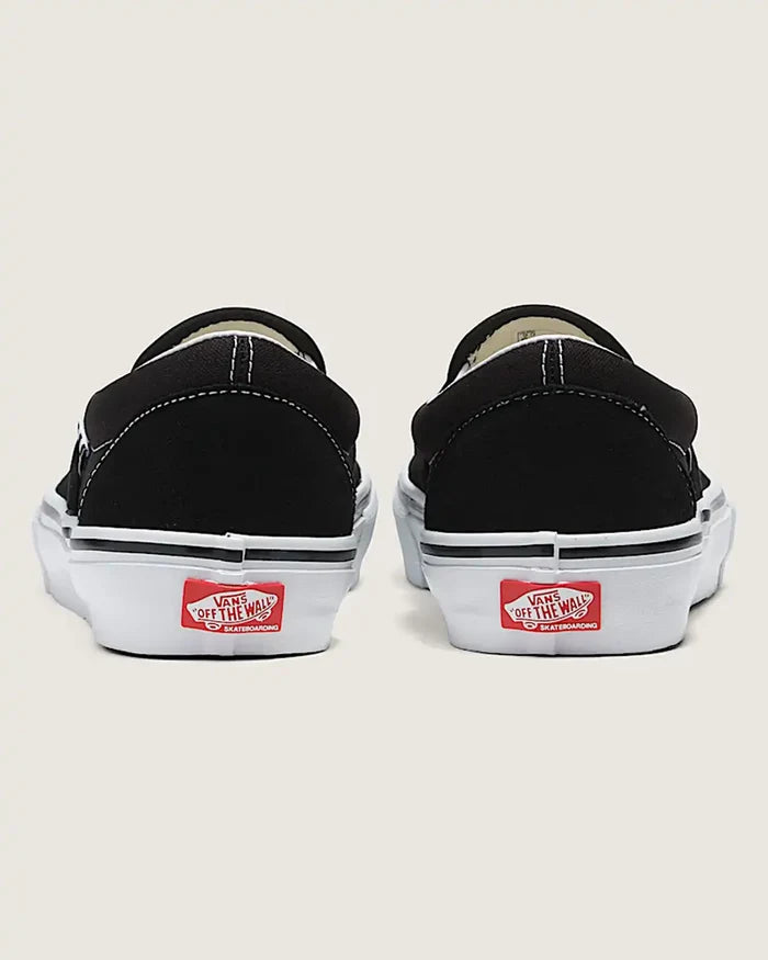 Skate Slip-On Shoes - Black/White