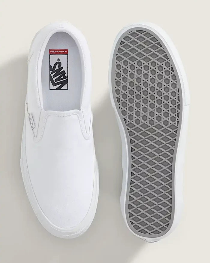 Skate Slip-On Shoes - White