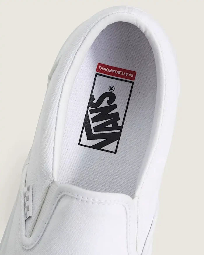 Skate Slip-On Shoes - White