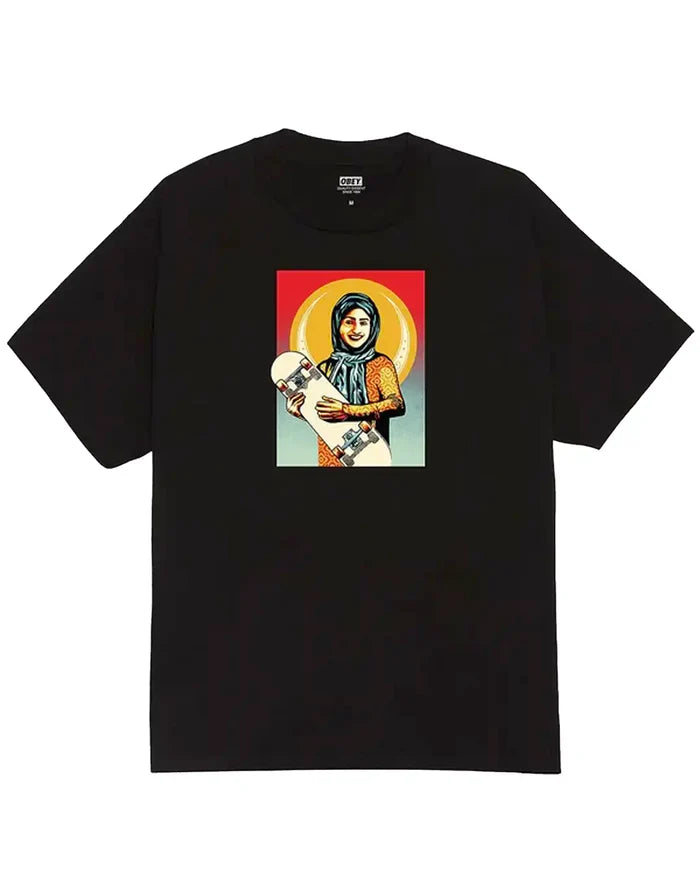 Skateistan/Obey T-Shirt - Black