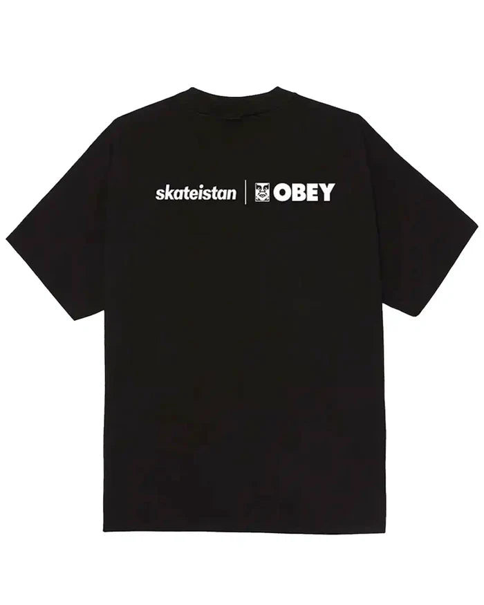 Skateistan/Obey T-Shirt - Black
