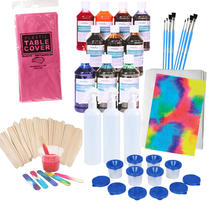 Skill Based Camp Art & Painting Bundle | Watercolor STEM Art Activity Kit