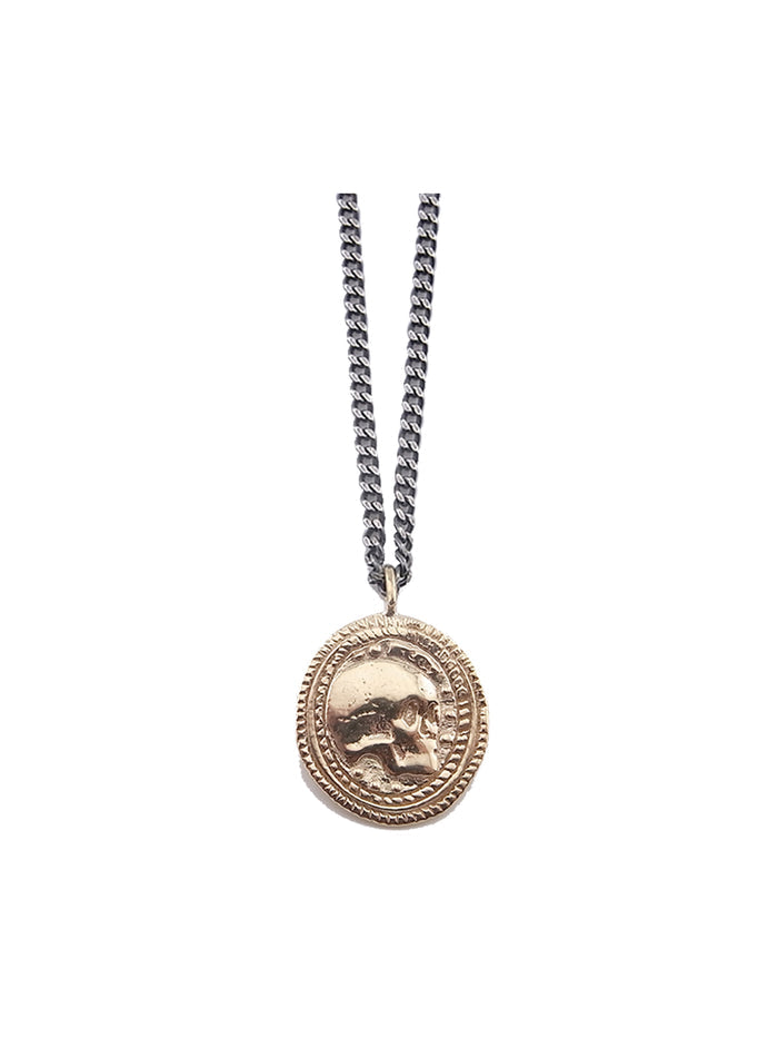 Skull Coin Necklace