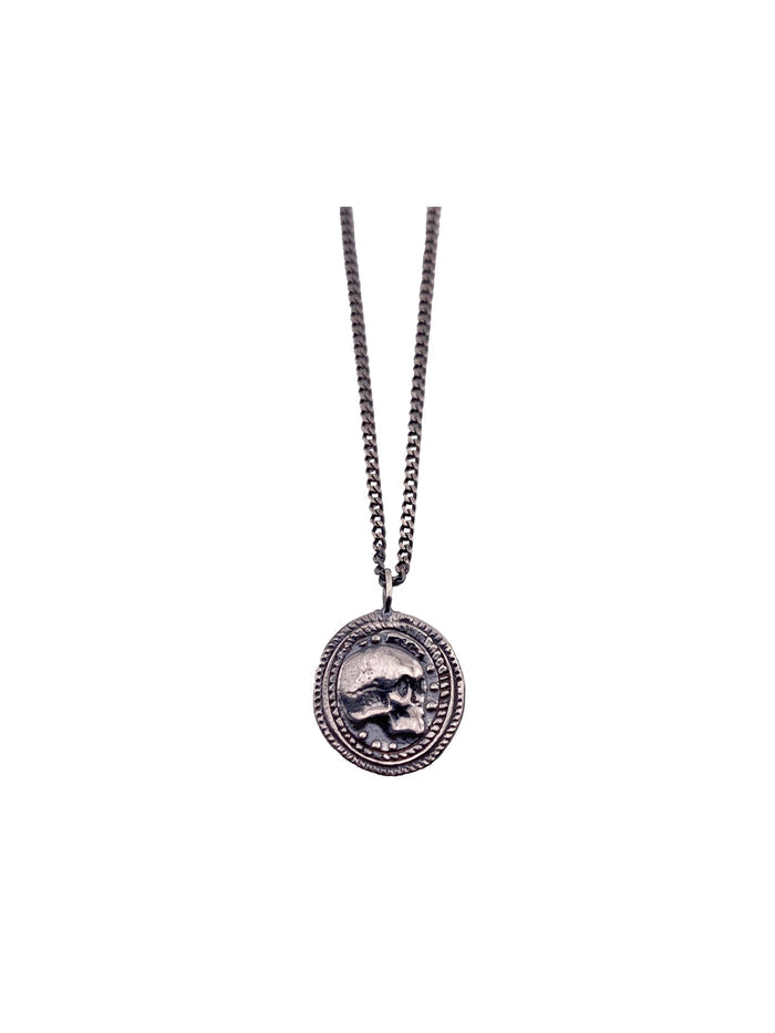 Skull Coin Necklace