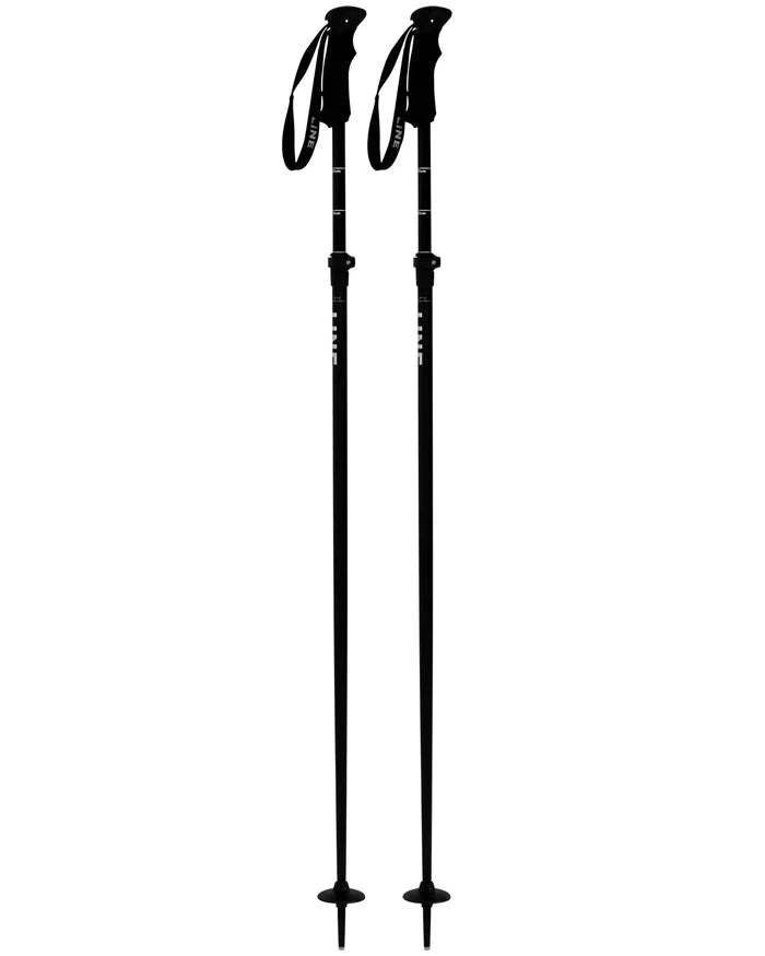 Slider Ski Poles - Black