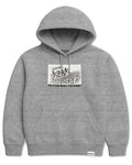 Smell The Roses Midweight Hoodie - Heather Grey