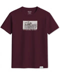 Smell The Roses T-Shirt - Burgundy