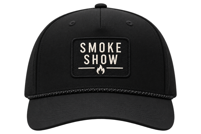 Smoke Show Black Patch Hat