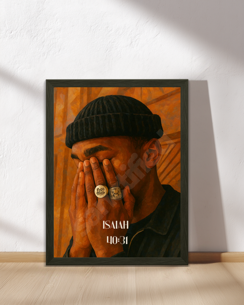 "Soar Like Eagles: Isaiah 40:31" - Wall Art