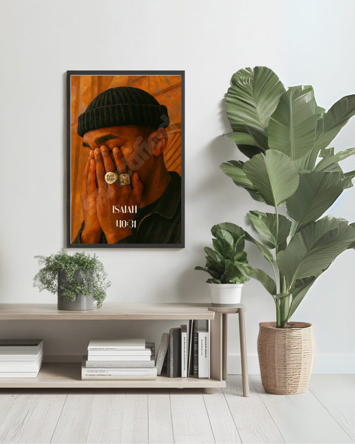 "Soar Like Eagles: Isaiah 40:31" - Wall Art