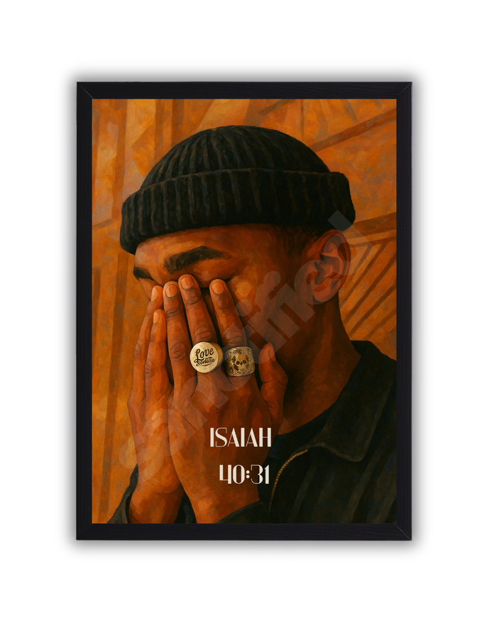 "Soar Like Eagles: Isaiah 40:31" - Wall Art