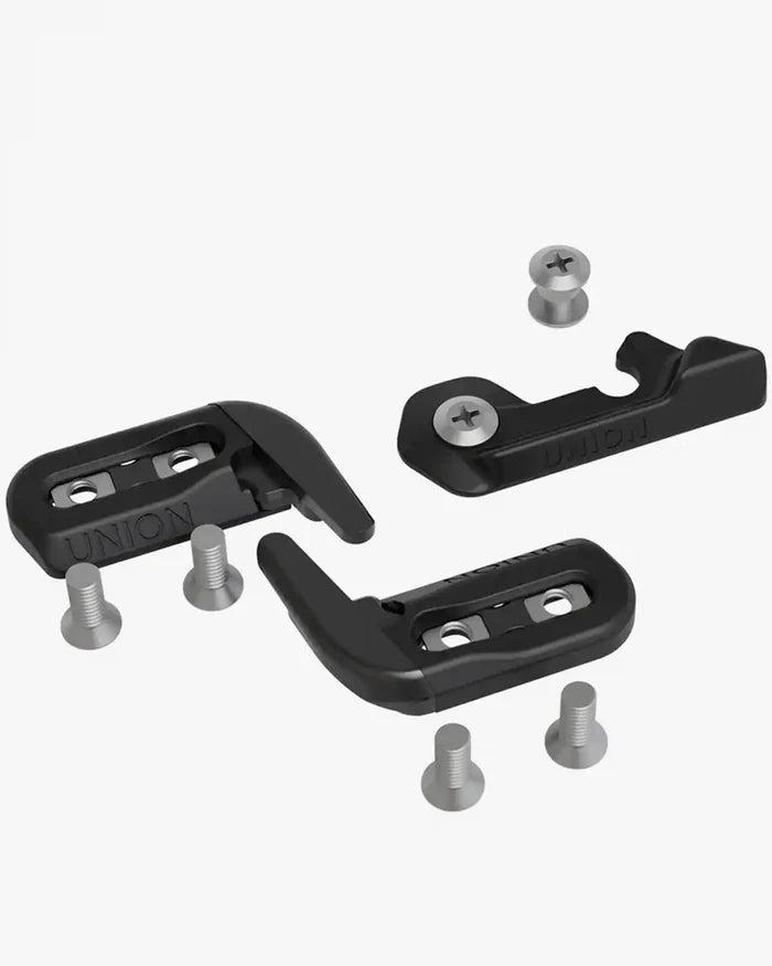 Splitboard Clips and Hooks - Pass Through Holes (Kit)