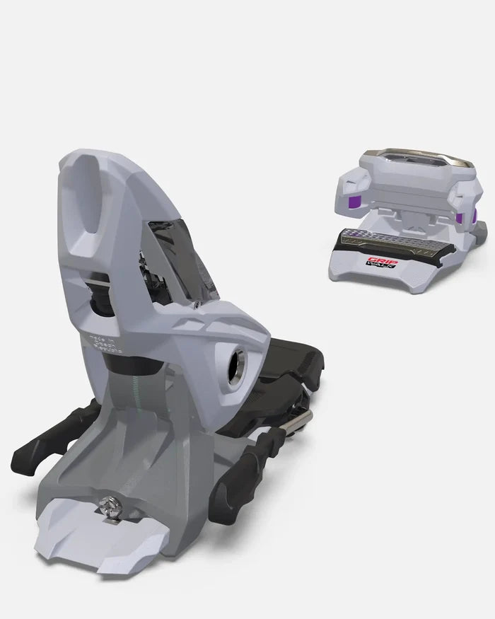Squire 11 Ski Bindings - Grey/Purple 2027