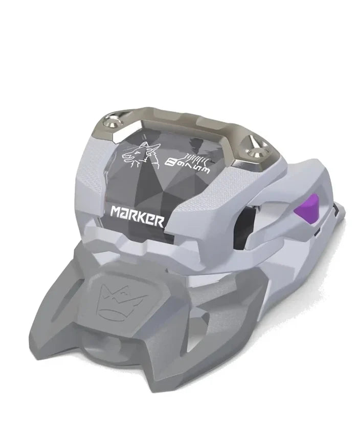 Squire 11 Ski Bindings - Grey/Purple 2027